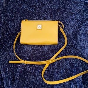 Dooney & Bourke Yellow Crossbody Purse